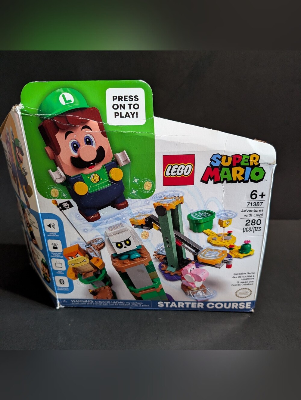 Lego Super Mario Adventures With Luigi Starter Course Building Set 71387 *Read